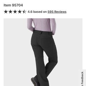 Duluth Trading Co Women's Black Boot Cut Flare Pants